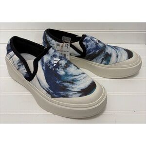 Adidas X By Stella McCartney Sky Galaxy Court Slip On Sneakers Shoes Size 9 NEW